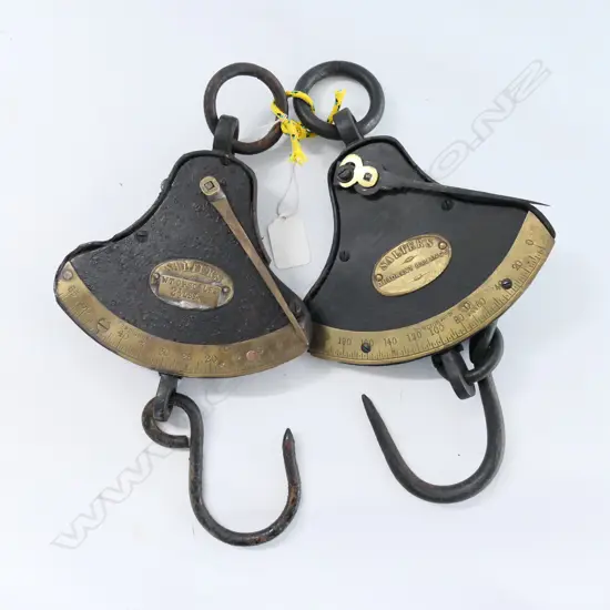 2 SALTER'S QUADRANT BALANCES (ONE INDICATOR HAND ABSENT)